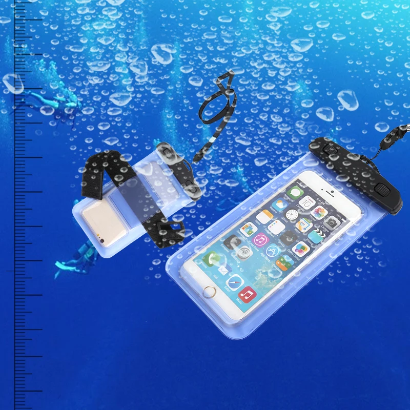 Haissky ПВХ водостойкая подводная сумка чехол Чехол для телефона iPhone X samsung S9 S8 Plus S7 S6