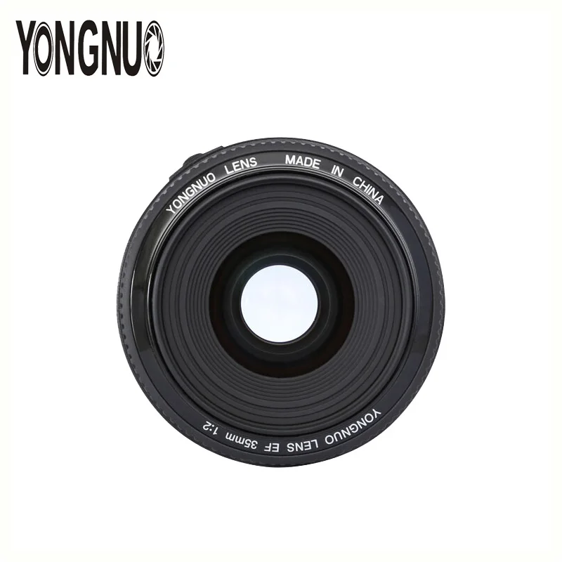 Объектив YONGNUO YN35mm объектив 35 мм F2 AF/MF широкоугольный с фиксированным/Прайм