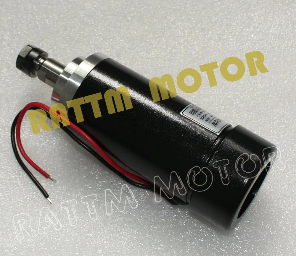 Новые товары! Мощный 400 Вт шпиндель с воздушным охлаждением двигатель DC 24V-52V мотор