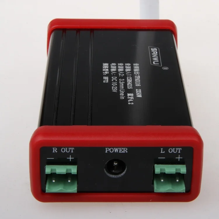Усилитель 2X50W HIFI с bluetooth приемником V4.2 беспроводной музыкальный канал