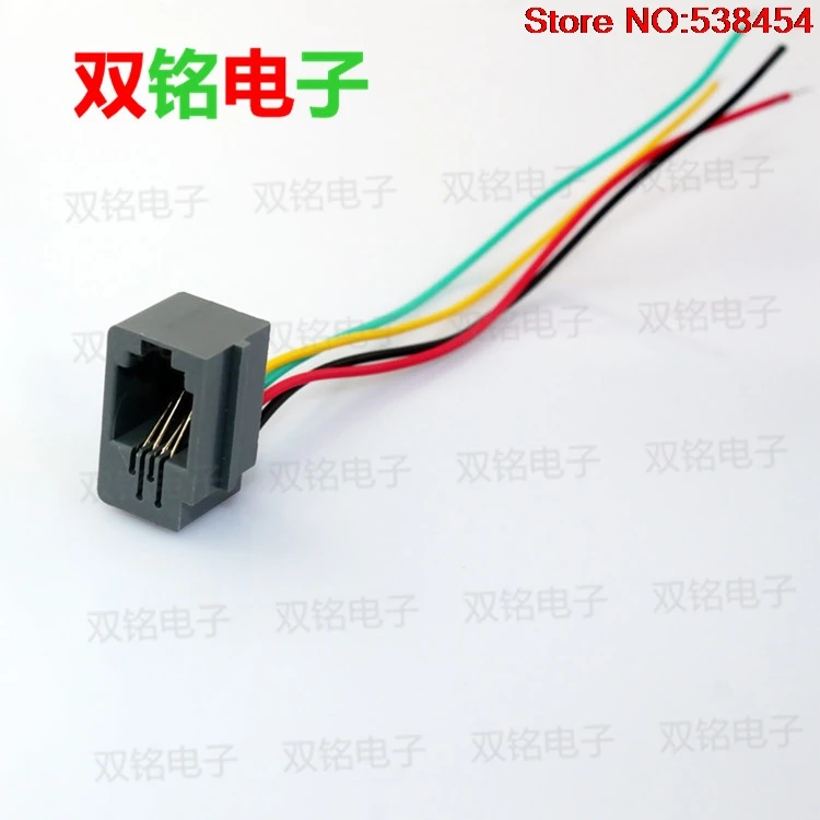 10 шт. RJ11 разъем RJ10 RJ9 аксессуары для телефона телефонный 616E 4P4C|jack jack|jack accessoriesjack phone