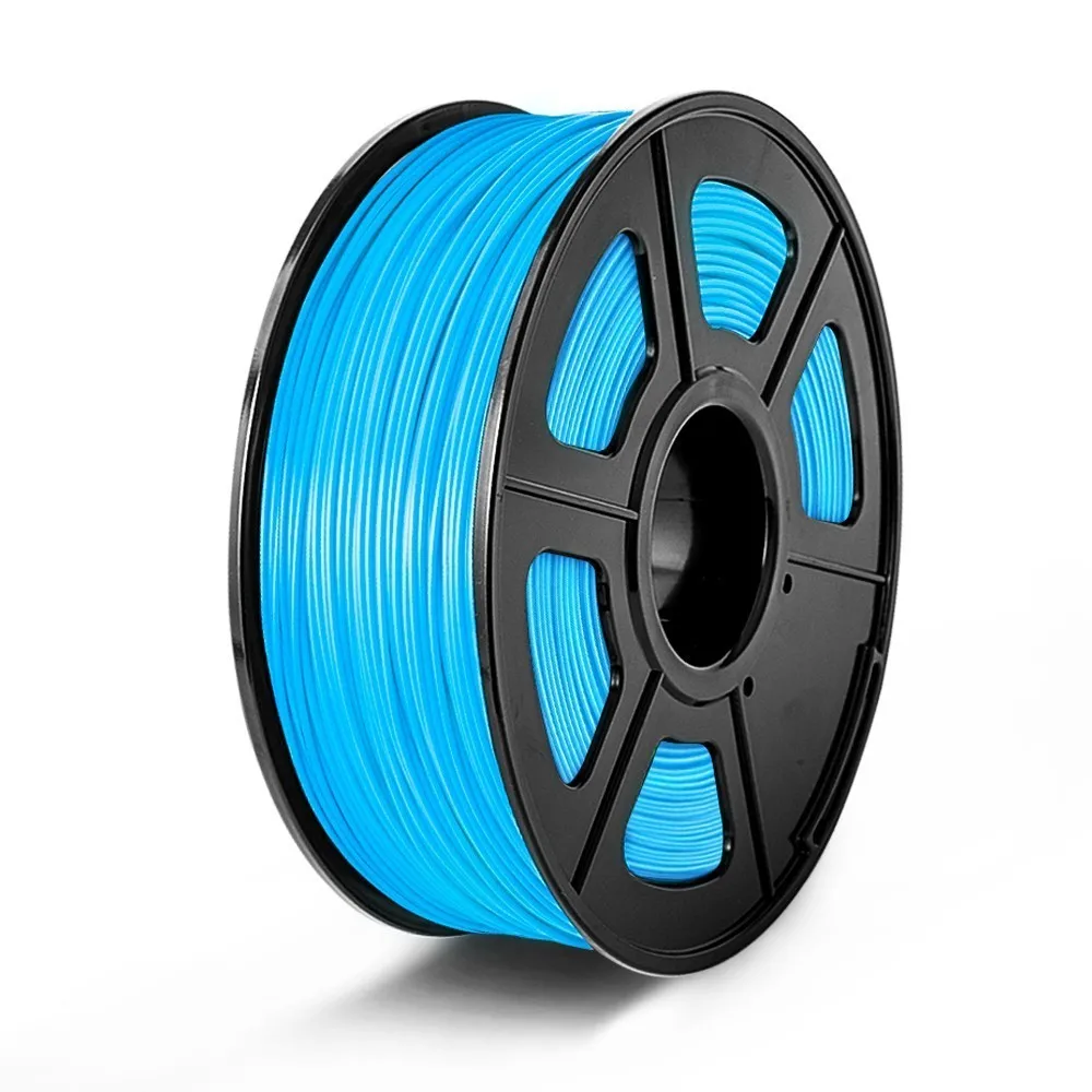 PLA-luminouse blue SUNLU Филамент PLA 1,75 мм 1 кг с катушкой экологически чистый Pla 3D Сублимация для 3d принтера и ручки для детей материал для черчения - Цвет: PLA-luminouse blue