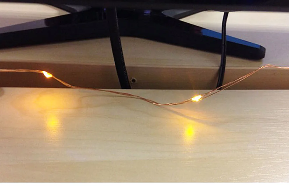 2 м, 3 м, 5 м, 10 м, питание от usb/питание от батареи, светодиодные Рождественские огни, медная гирлянда, сказочные огни, гирлянда, праздничная, свадебная, декоративная