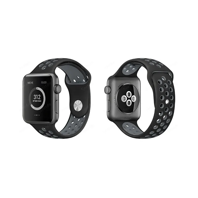 Силиконовый ремешок для iWatch 38/42 мм часов Apple Watch резиновый спортивные браслеты 3/2 |