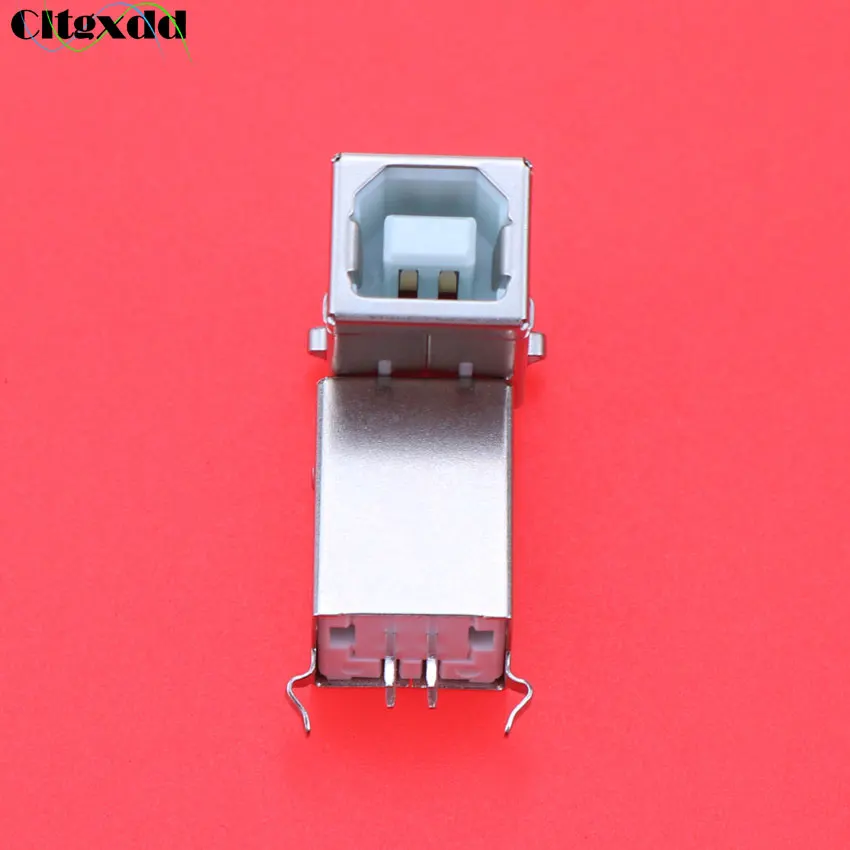 Cltgxdd 1 шт. USB 2 0 разъем типа в гнездовой 180 градусов принтер передача данных для