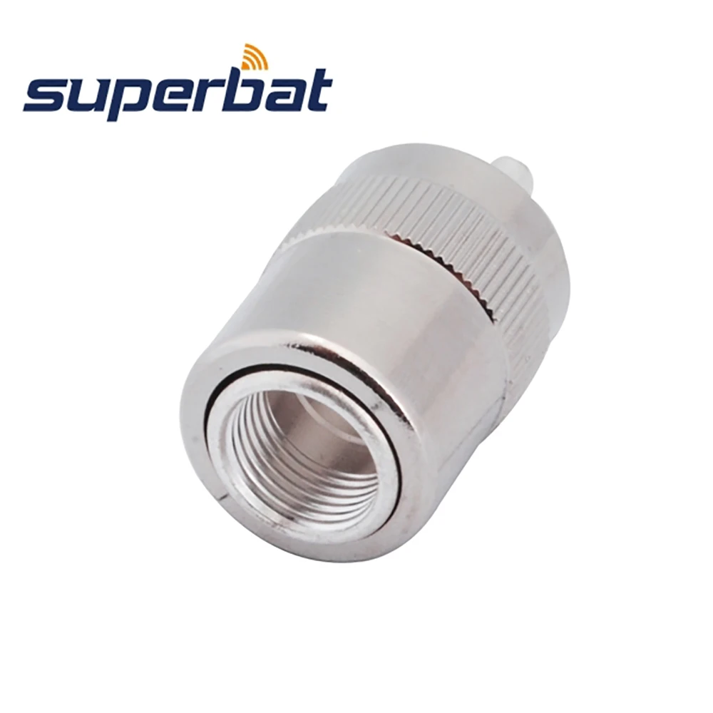 Superbat 10 шт. УВЧ поворотный Разъем RF коаксиальный разъем для кабеля RG8 RG213 RG214