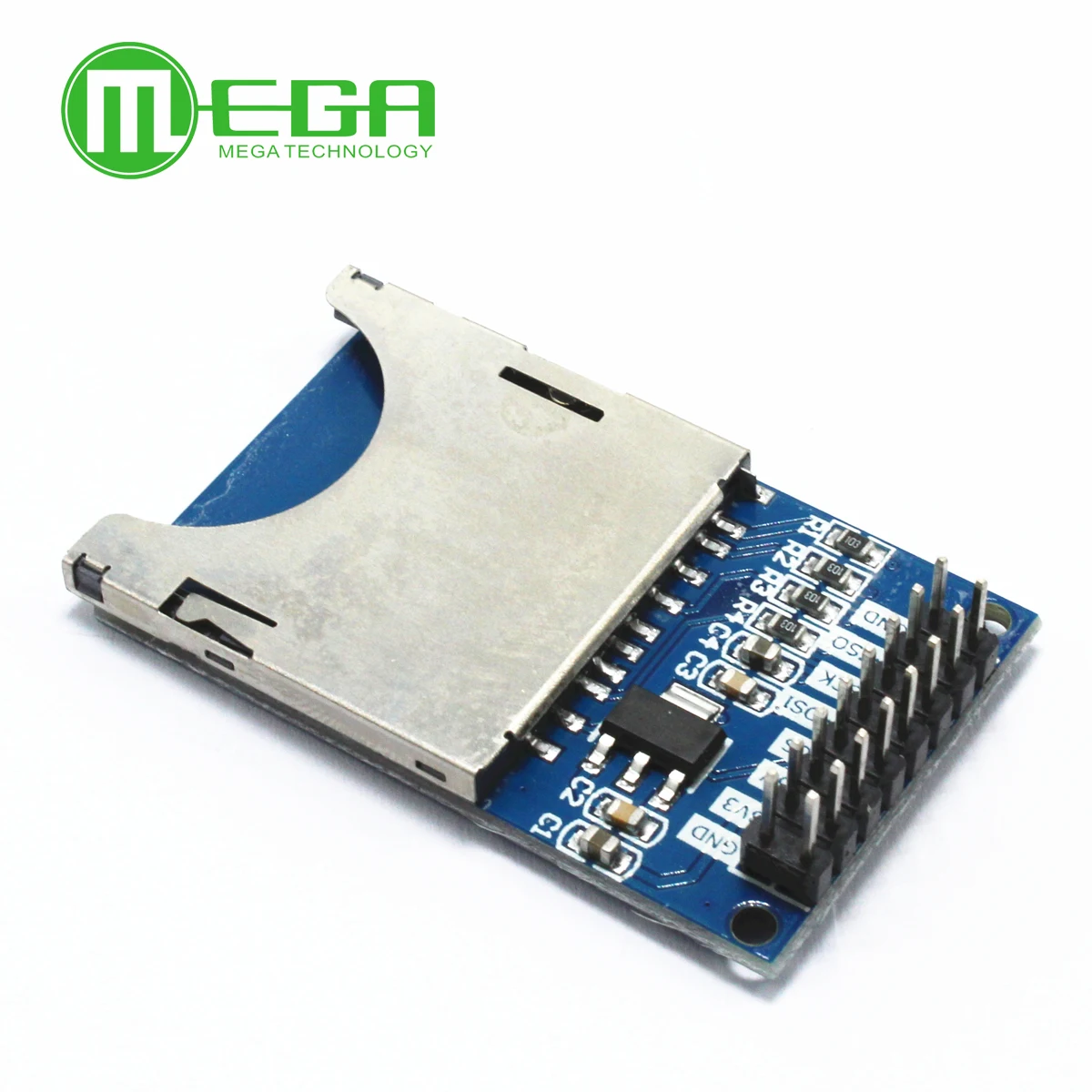 50 шт./лот модуль для чтения и письма SD-карты разъем ARM MCU | Электронные компоненты
