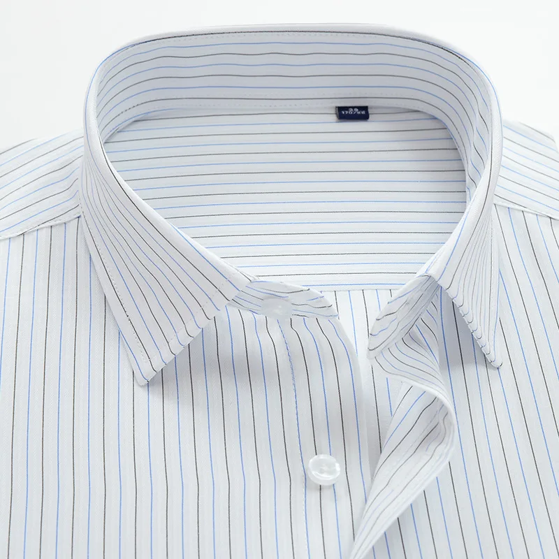 new arrival fashion super large Stripes Male Loose Dress Shirts long sleeve men high quality plus size M-3XL4XL5XL6XL-9XL 10XL | Мужская