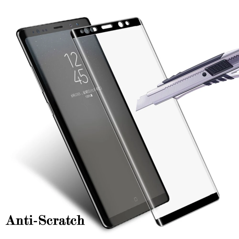 Защита экрана для Samsung Note 8 закаленное стекло Galaxy Note8 3D изогнутая поверхность