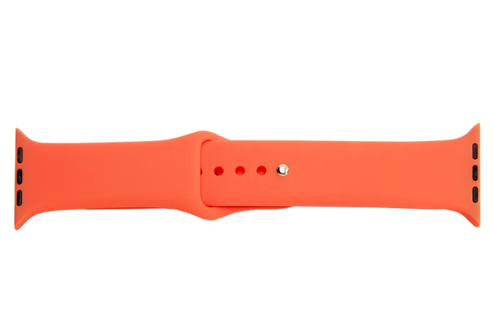 Мягкий силиконовый браслет спортивный ремешок для Apple Watch группа 44 мм 40 мм серия 5 4 3 2 1 браслет для iwatch 42 мм 38 мм аксессуары