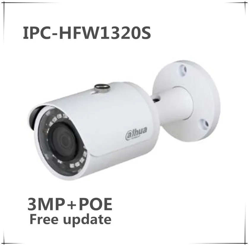 Оптовая продажа dahua Оригинальная английская IPC HFW1320S 3MP IR мини пуля сетевая камера