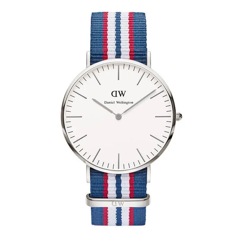 Luxury Brand Watch Fashion Casual Women Men Nylon Strap Military Quartz Wristwatch | Наручные часы