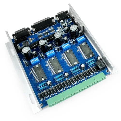 Предварительный 4-оси TB6560 Шаговый Драйвер + Коробка / Кнопочная Панель Дисплей