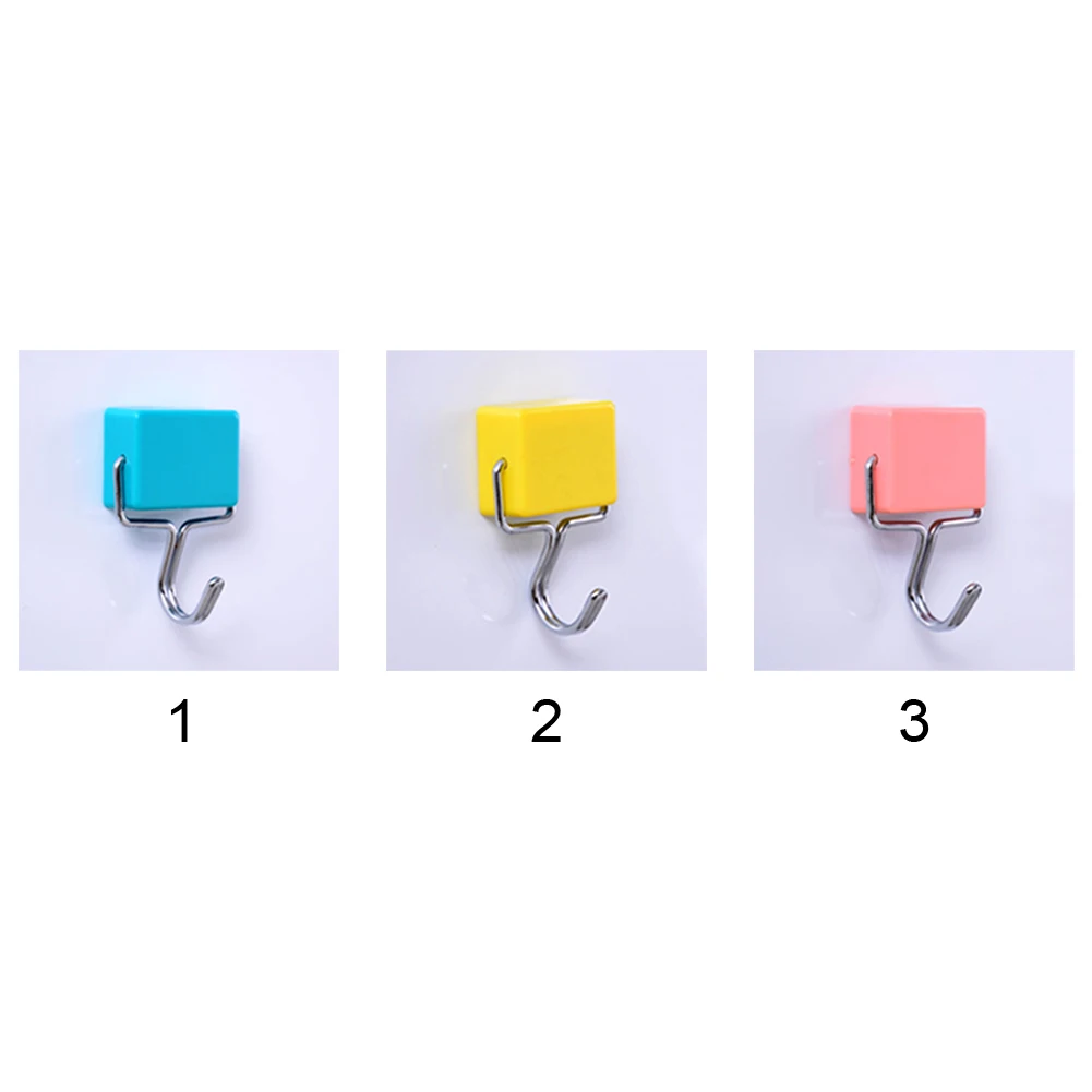 Lovely Candy Color Ultra-Powerful Super Strong Magnetic Hanger Hook Microwave Oven Kitchen Refrigerator Magnet #704 | Дом и сад