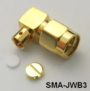 RF SMA-разъем типа 90 градусов, Женский Разъем, подходит для RG402, коаксиальный разъем, антенна беспроводного маршрутизатора 5 шт./лот