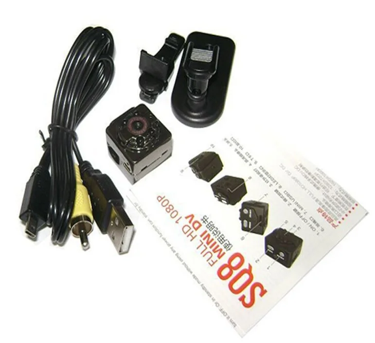 Mini Camera DVR Loop Video Recorder Infrared Night Vision DV Full HD 1080P Webcam Motion Detect | Безопасность и защита