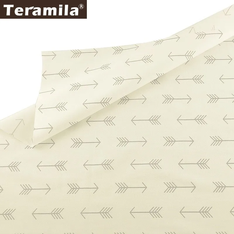 Teramila 100% хлопок ткань с принтом стрелы хлопковая Анкары Tissu сделай сам для