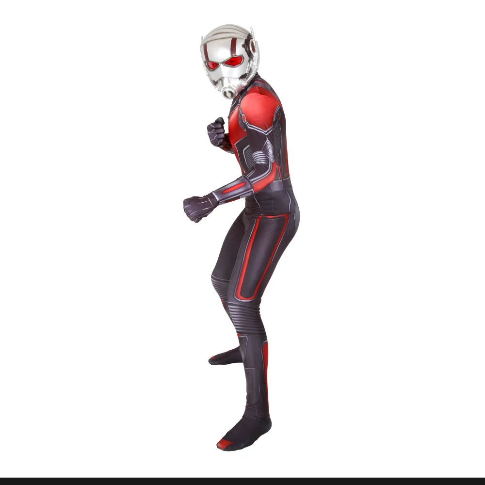 Костюмы для косплея Marvel Comics AntMan Zentai Comic-Con Saints на Хэллоуин колготки комбинезон