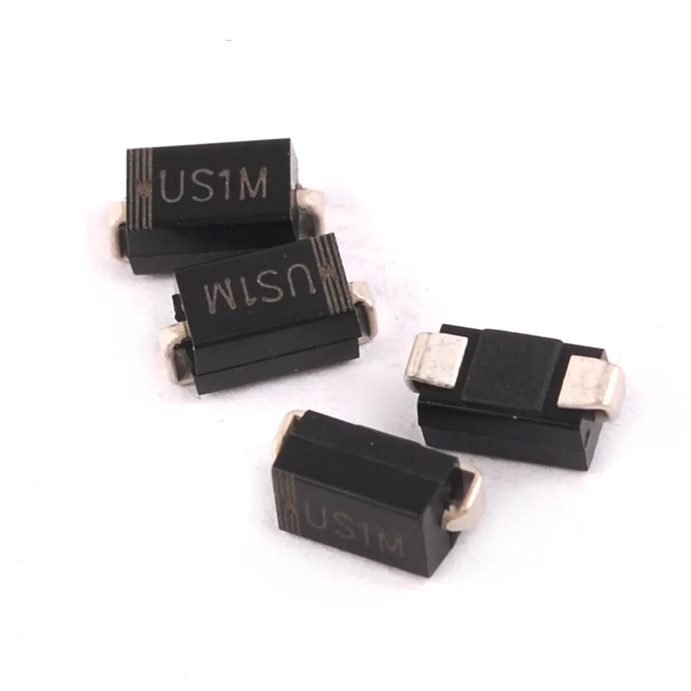 Диодный выпрямитель SMD US1M UF4007 1A/1000V SMA 10 шт. | Электронные компоненты и
