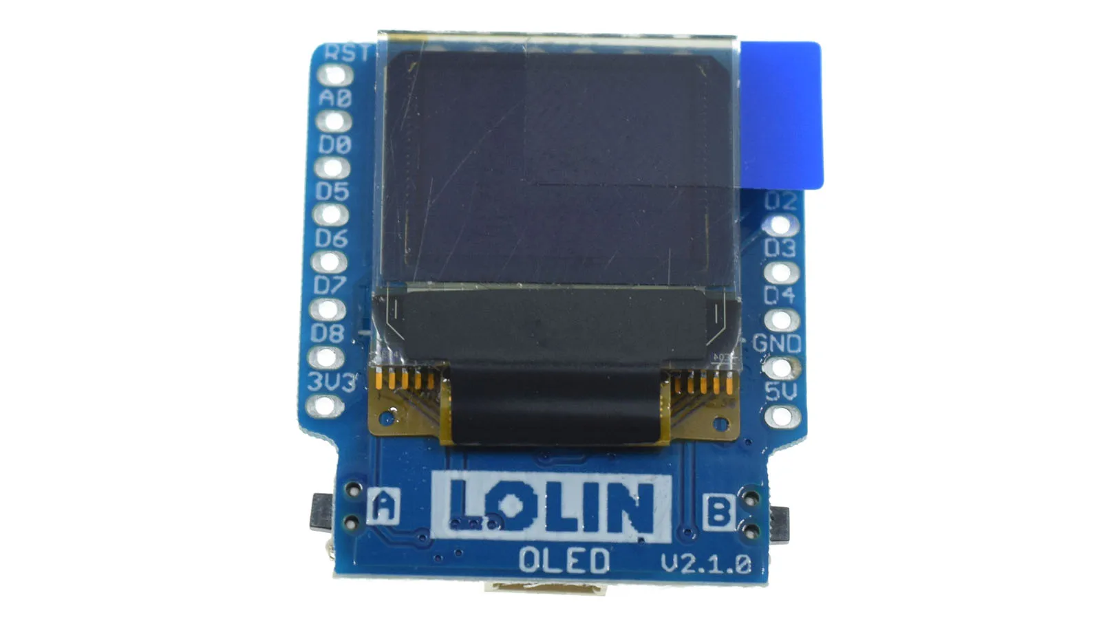 OLED щит V2.1.0 для WeMos D1 mini 0,6" дюймов 64X48 IIC igc две кнопки