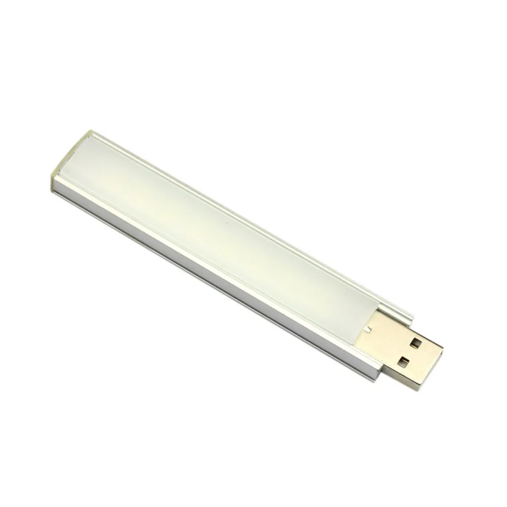 Новый USB светодиодный ночник портативный 5 в 10 LED белый светильник компьютерный