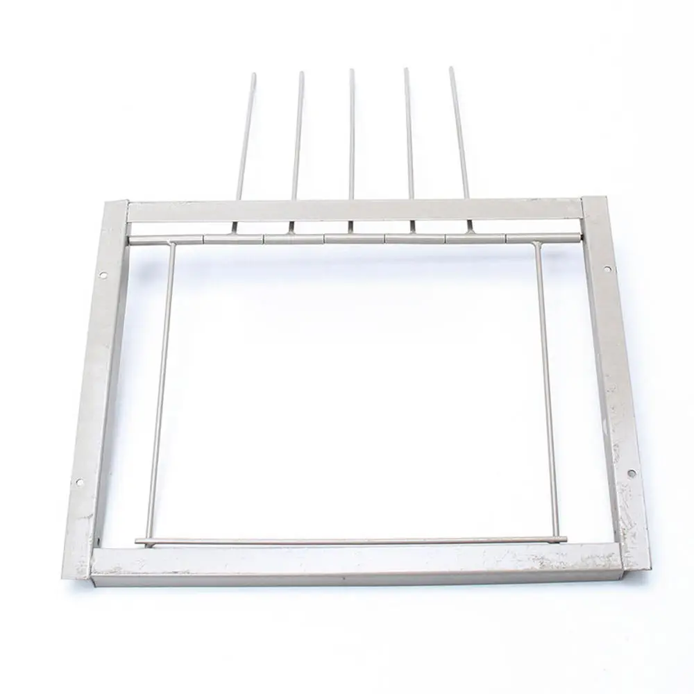 Pigeon Cage Door Iron Door Bob Wires Bars on Frame Entrance Trapping Doors Tumbler for Racing Pigeon Loft Bird 30*26cm