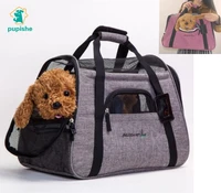 pupishe 2018 dog travel carrier bags 6 colors portable tote shoulder dog bags carrier for dog folding breathable bag