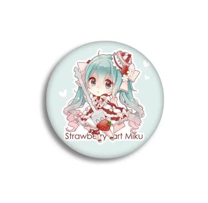 5 шт. Kawaii Hatsune Miku значок косплея Вокалоид Рин Лен Брошь булавка коллекция значок для рюкзака Одежда Игрушки