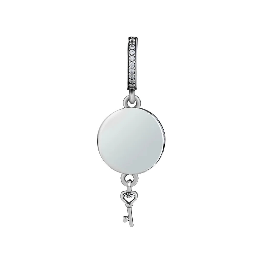 CKK подходят для браслетов Pandora браслет Regal любовь ключ бусины Подвески