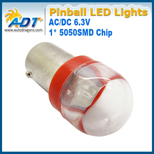 200 шт. #44 #47 Ba9s Bayonet 6 3 V AC/DC 5050SMD прозрачный круглый колпачок супер яркий не щелкающий