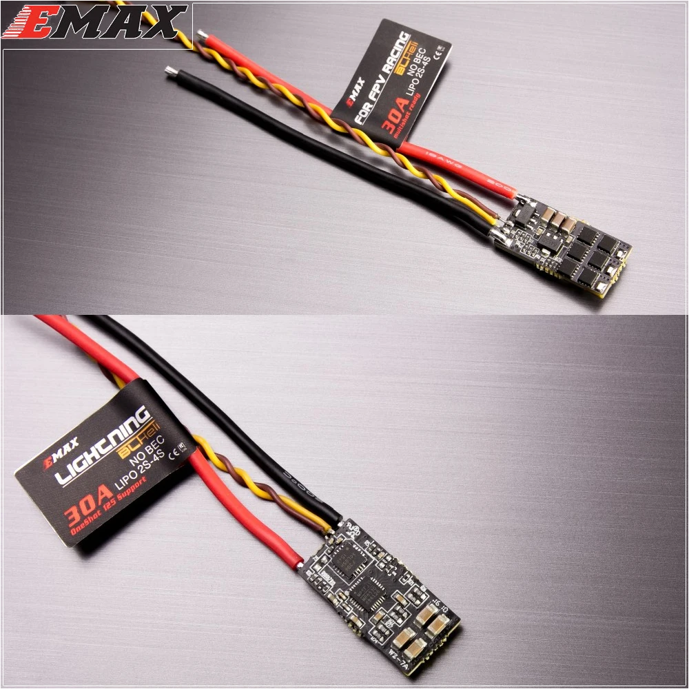 1 шт. EMAX BLHeli lightning 20A 30A RC ESC микро мини электронный контроллер скорости для