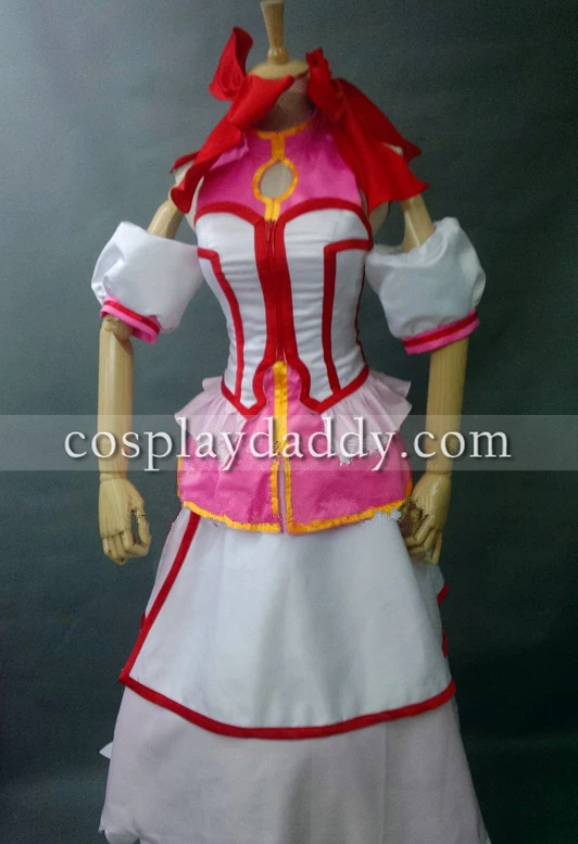 Dog Days Millhiore Ф. бискотти Партии Женщин Длинное Платье Косплей Костюм |