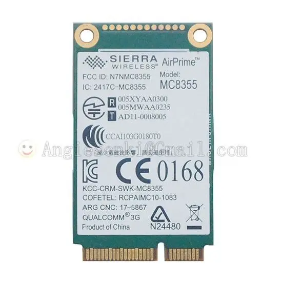 

3G Wireless UN2430 Gobi3000 MC8355 Mobile Broadband 702080-001 634400-001 WWAN Card for HP 5330m 6560b 4430s 8560p 2170p 8560w