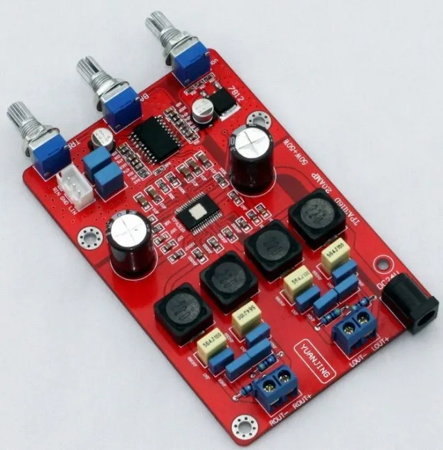 TPA3116D + LM1036 с тоновым усилителем плата класса D 2*50 Вт | Электроника