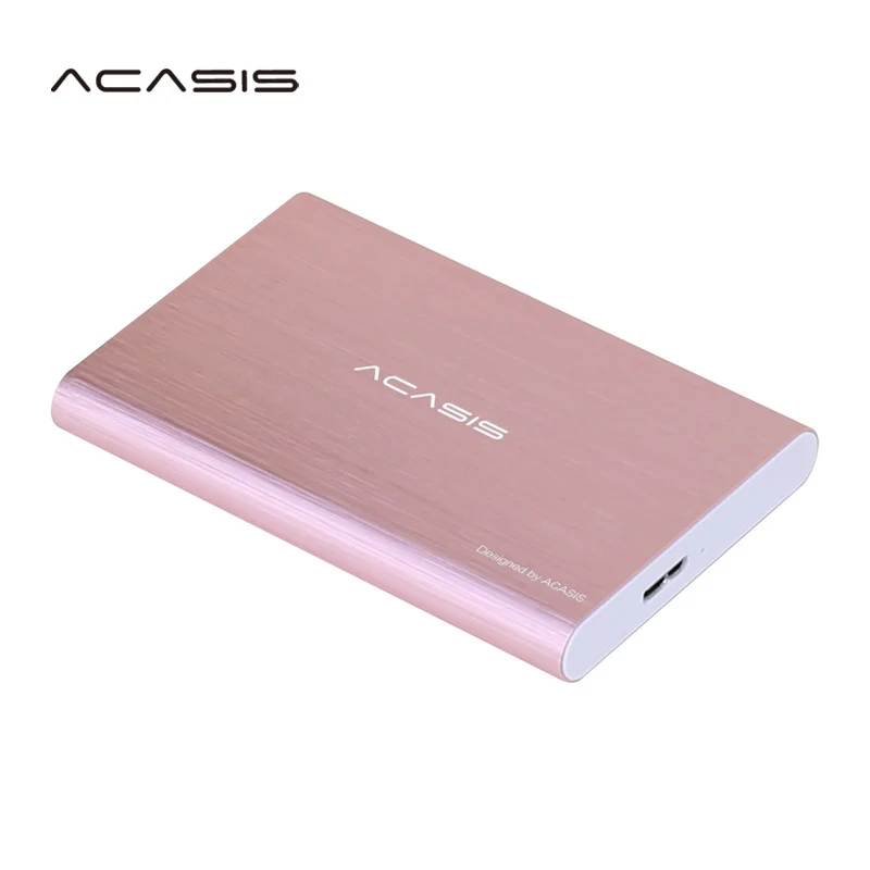 Распродажа ACASIS 160GB внешний жесткий диск USB3.0 жесткий диск для хранения устройств высокая скорость 2,5 ''HDD Настольный Ноутбук Hd Externo - Цвет: Pink