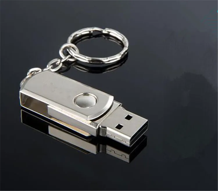 USB флеш накопитель в металлическом корпусе золотистый/серебристый 128 Мб 4 ГБ 8 16 32 64
