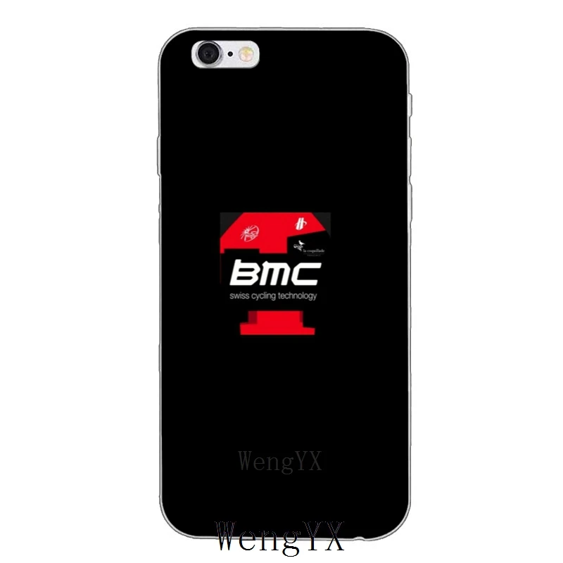 BMC гонки на велосипеде команда логотип тонкий мягкий силиконовый чехол для телефона для iPhone 4 4S 5 5S 5c SE 6 6s плюс 7 7 plus 8 8 plus X