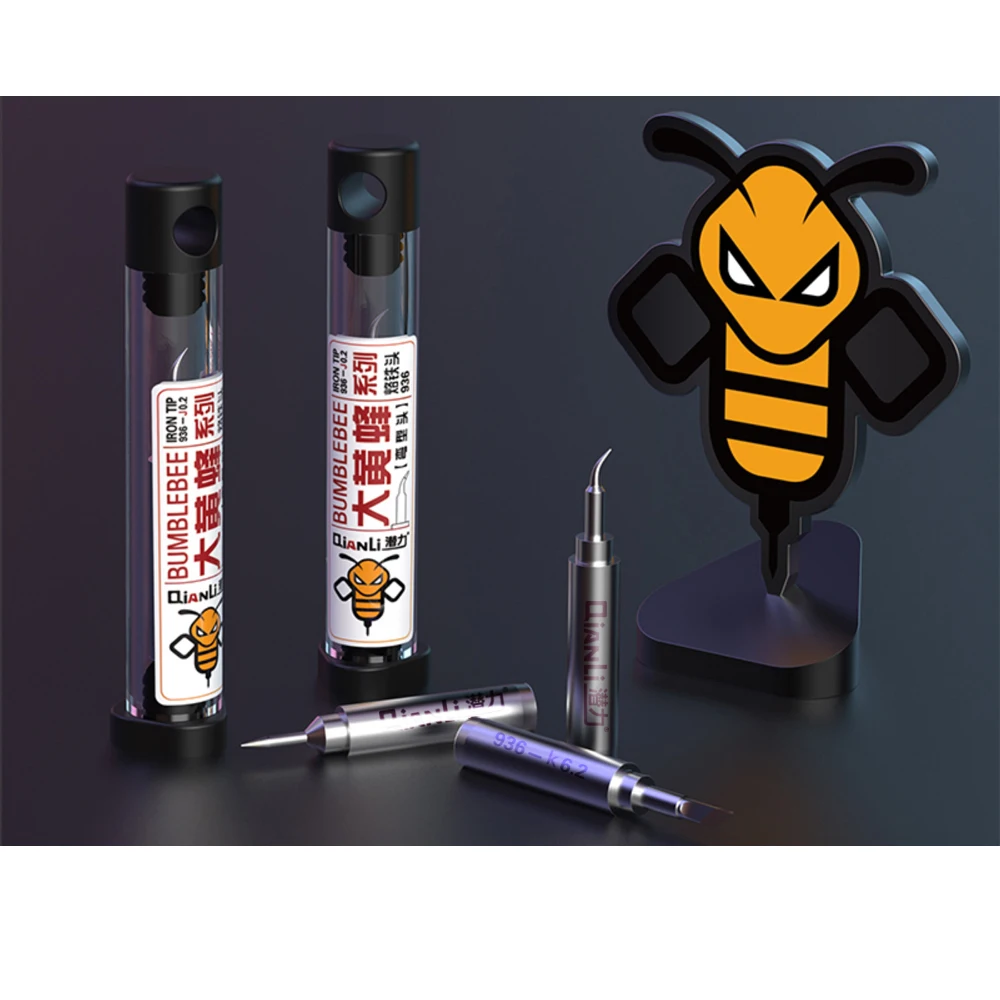 Qianli Bumblebee 936 Универсальный паяльник наконечник прочный неэтилированный