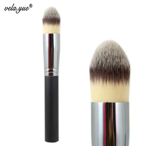 Синтетическая кисть для тонального крема с острым контуром, кисть Кабуки для пудры