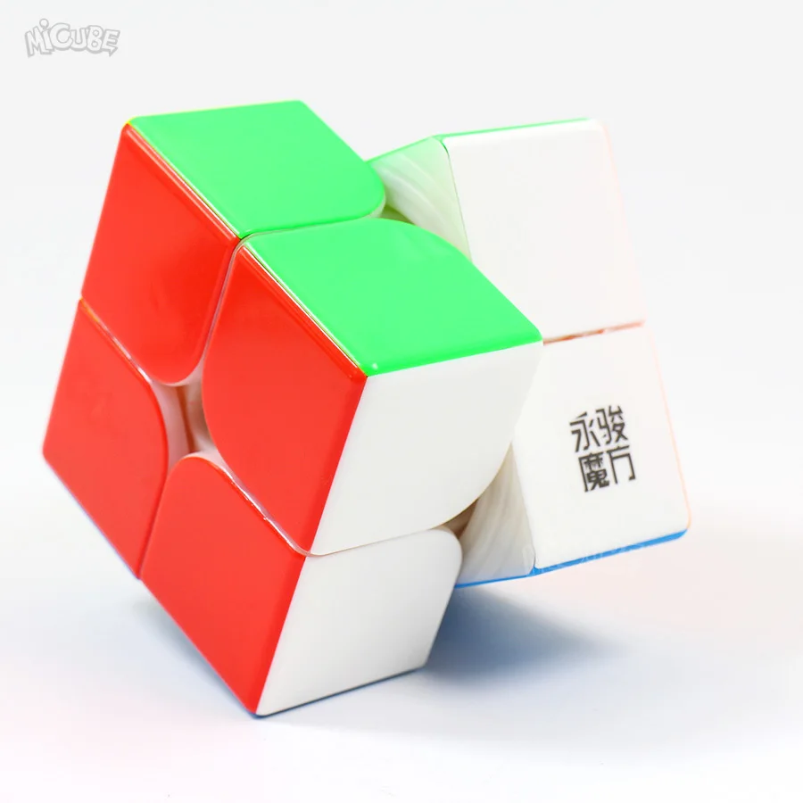 Магнитный куб Yongjun Yupo 2x2x2 2 2x2 скоростной магический Магнит Magico 2*2 черный игровой