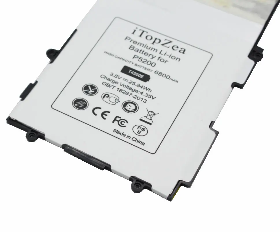 ITopzea 1x6800 мА/ч 25.84Wh T4500E T4500C запасная батарея для Samsung galaxy Tab Tablet 3 10 1 P5200 P5210 P5220 GT
