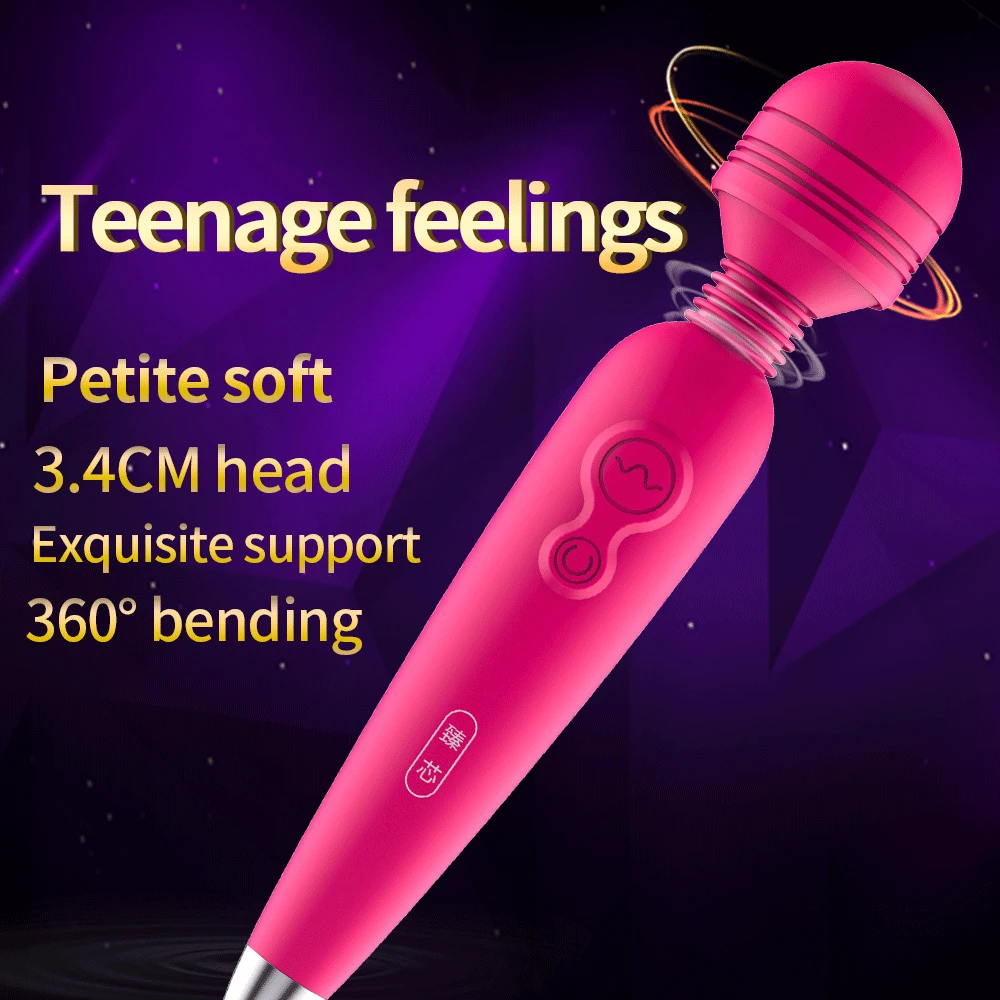 AV Vibrator Clitoris Stimulation 10 Speeds Magic Stick Dildo Body Massager Sex Toys For Women Products USB Power | Красота и здоровье