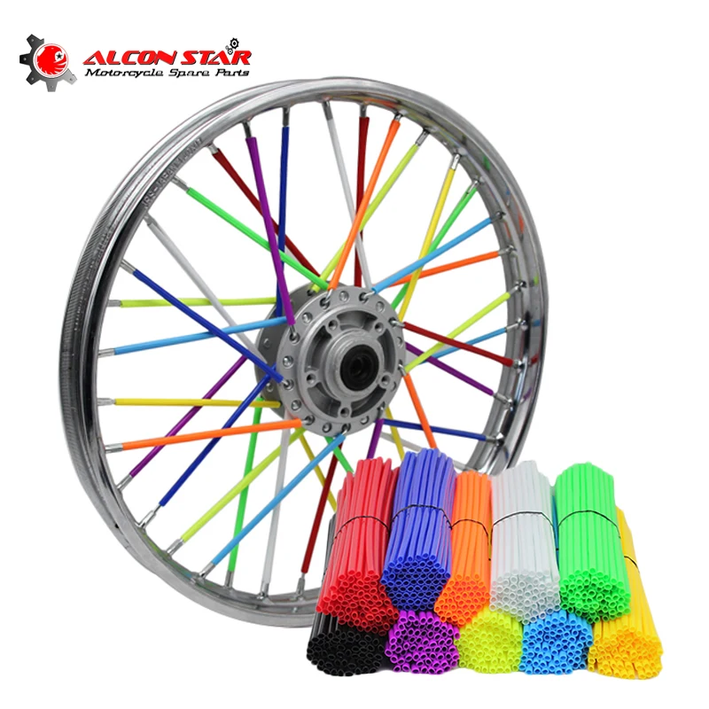 Alconstar мотокросса Dirt Bike Enduro обода колеса спицы кожухи WR250 для KTM KX85 EXC450 KAWASAKI KX CRF RMZ