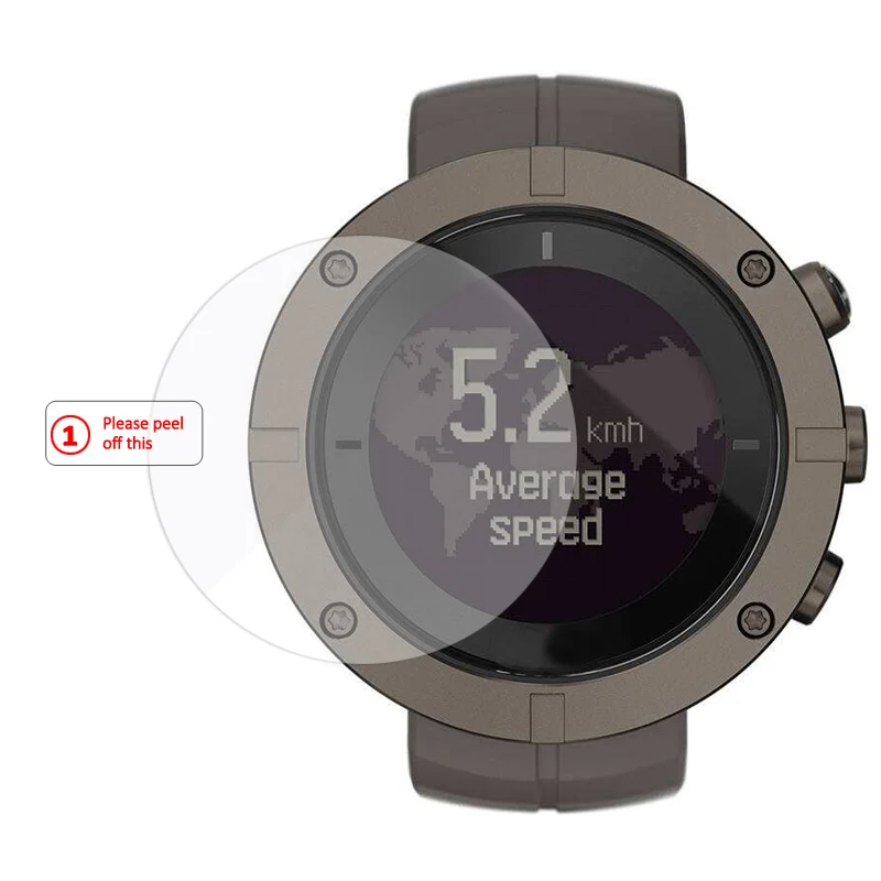 Screen Protector Tempered Glass For SUUNTO watch core spartan ambit TRAVERSE Alpha fitness Peak Flat | Наручные часы