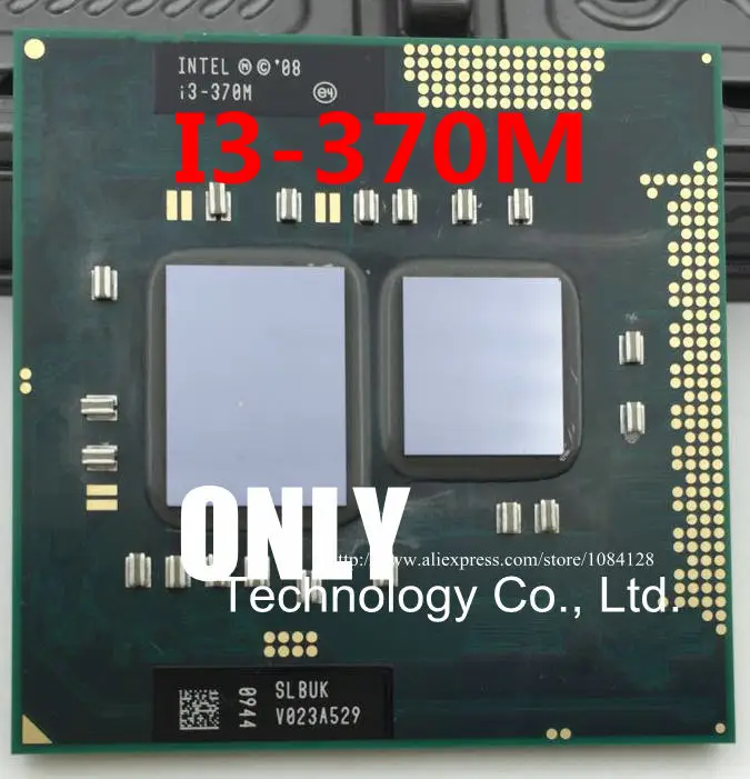 Процессор intel процессор SLBUK Core 3M 2 4 ГГц Intel i3 370M PPGA988 поддержка HM55 /QH57 бесплатная