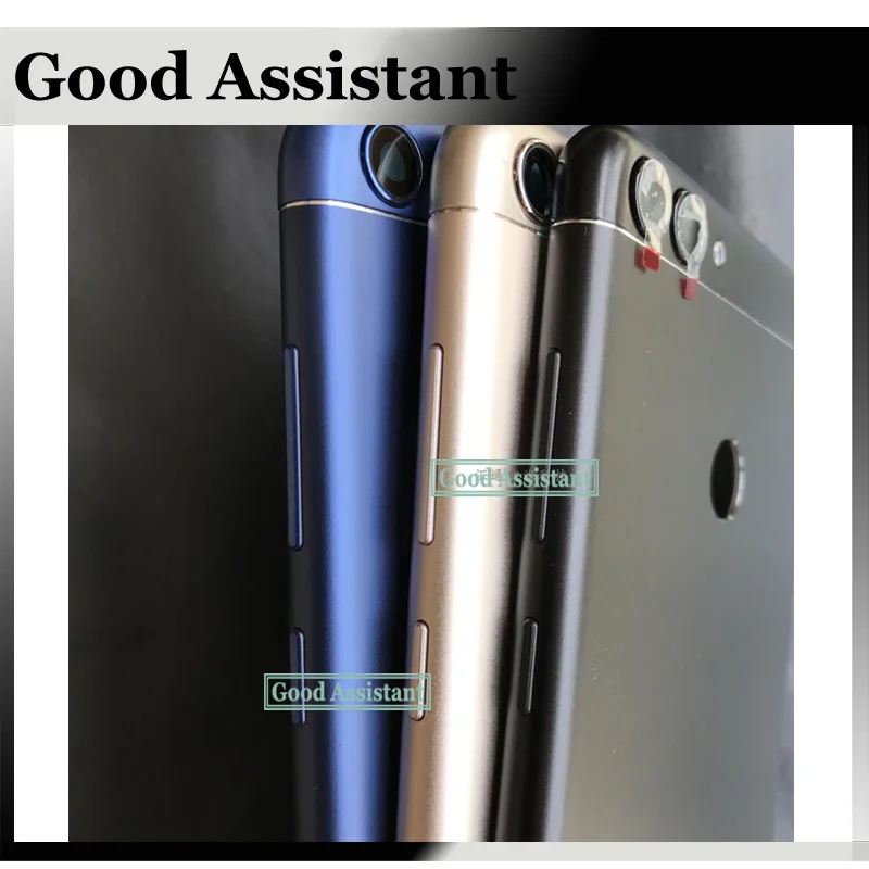Черный/синий/Золотой задняя крышка для Huawei P Smart FIG LX1 L21 корпус батарейного отсека