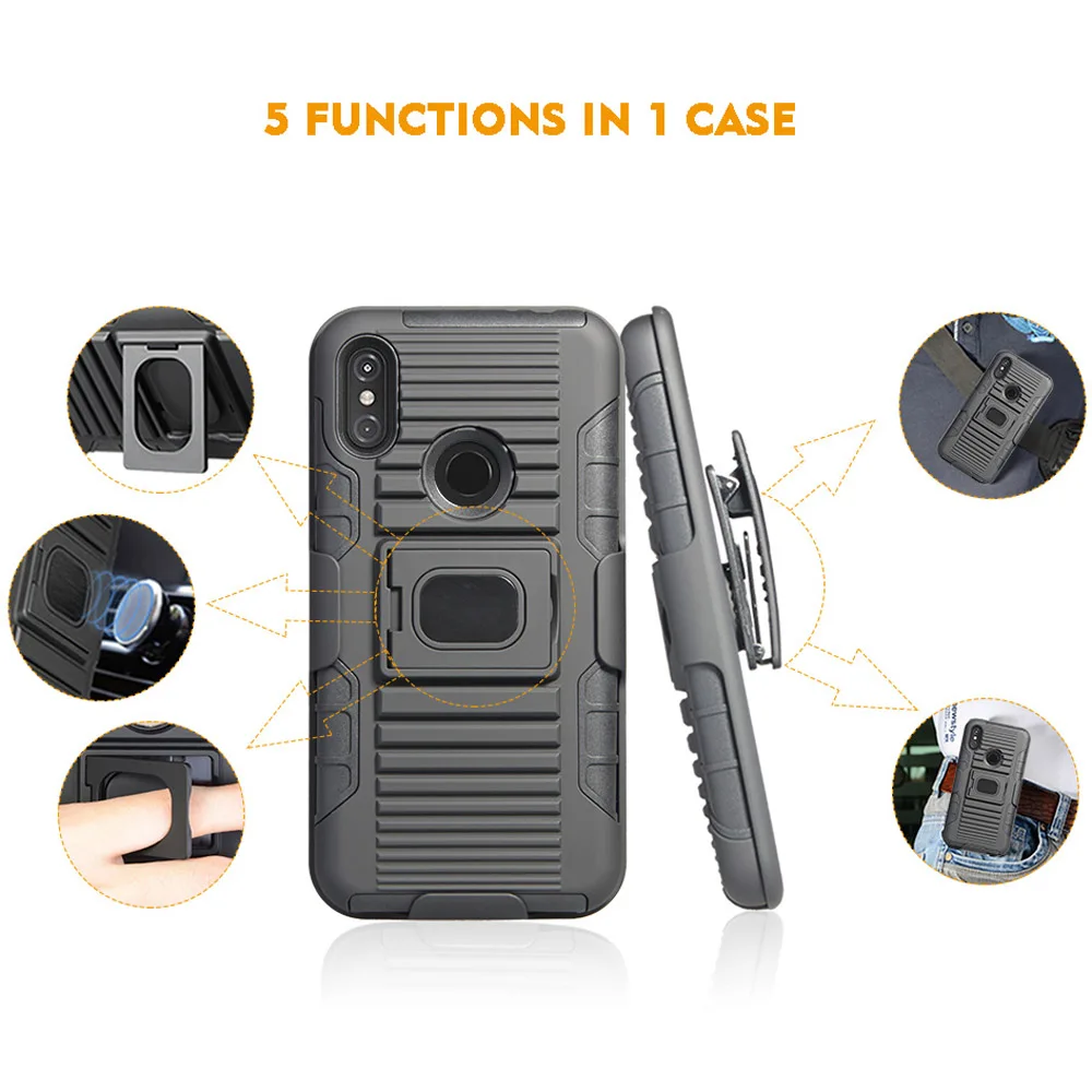 Для Motorola Moto один Мощность/P30 Примечание Heavy Duty магнитное кольцо повышенной