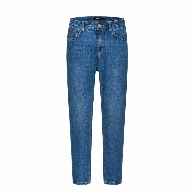 Мужские джинсы SEMIR 100% хлопок облегающие с боковым карманом мужские из потертой