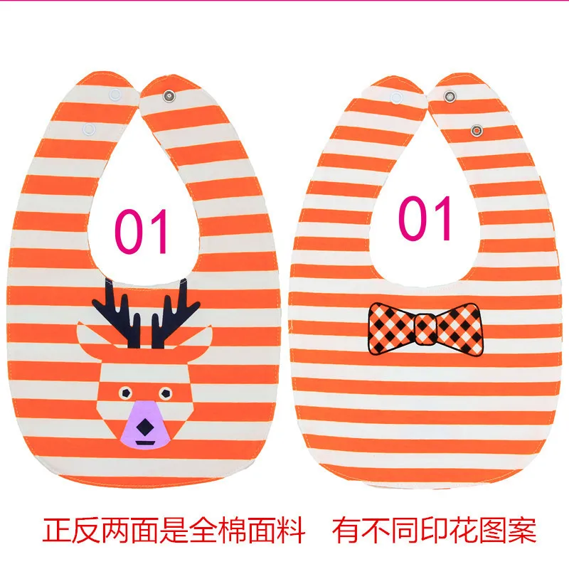 1 Adjustable Baby Bibs EVA Plastic Waterproof Lunch Feeding Bibs Baby Cartoon Feeding Cloth Children Baby Apron Babador de bebe - Цвет: 1