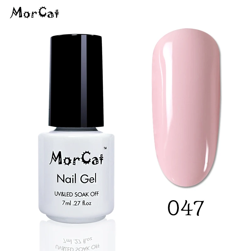 047 MorCat Гель-лак для ногтей темно-синий УФ-Гель-лак Bling UV Гель-лак Французский Гель-лак для ногтей УФ-гель Vernis полуперманентный гель для ногтей - Цвет: 047